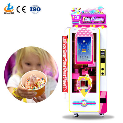 Factory Automatic Ice Cream Vending Machine With Wholesale Prices l Large Capacity Floor Standing Soft Ice Cream Machine