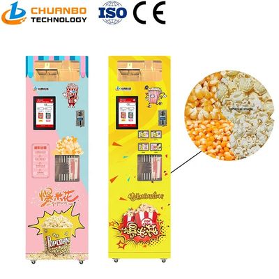 Chuanbo Technology Best Sale Automatic Popcorn Maker Movie Theater /Bar/Popcorn Making Vending Machine