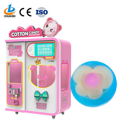 Factory Fully Automatic Best Cotton Candy  Vending Machine  Full Automatic Cotton Candy Machine  Manufacturer