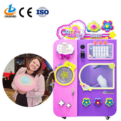 Factory Manufacture Electric Cotton Candy Machine for Sale Chuanbo Technology Cotton Candy Usa Vending Machine