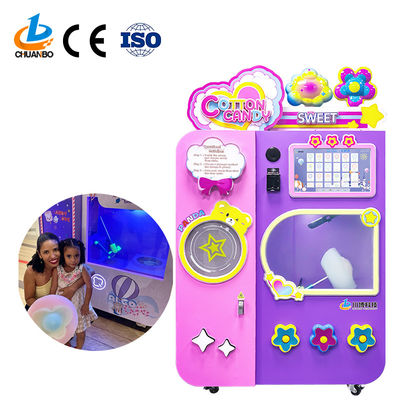 Commercial Electric Hot Fancy Cotton Candy Vending Machine /Automatic Floss Best Industrial Cotton Candy Machine