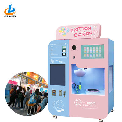 Full-automatic Cotton Candy Vending Machine Cotton Candy Vending Machine
