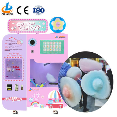 Manufacture Custom Card Cash Coin  Automatic Cotton Candy Making Machine Commercial for Sale Cotton Candy Machine Business