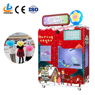 Manufacture Factory Direct Sale Flower Cotton Candy Machine Commercial Vending Machine for Retail Items