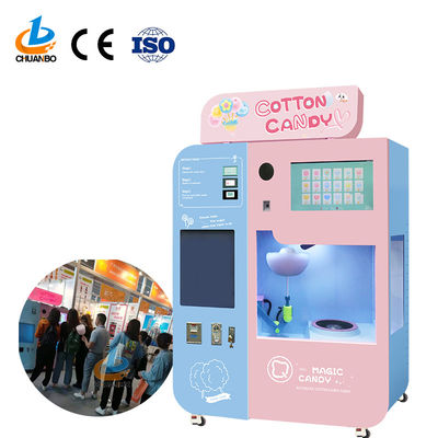 Commercial Cotton Candy Machine Automatic for Cotton Candy Vending Machine Accessories Industrial Cotton Candy Machine Cart