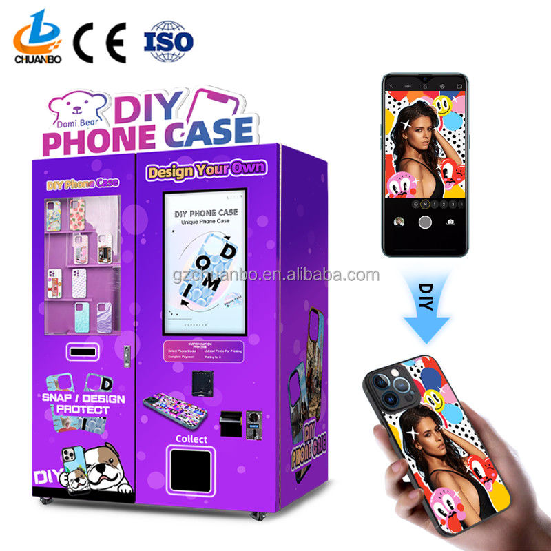 Chuanbo Technology Hot Selling Self-service Mobile Phone Case Vending Machine Automatic DIY Phone Case Printing Machine