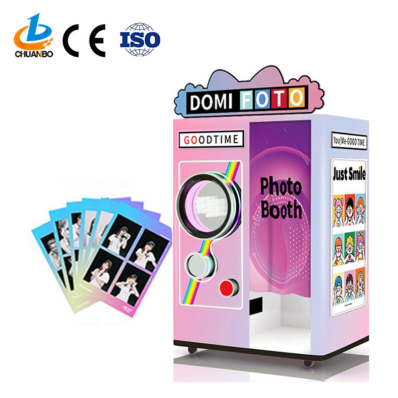 Chuanbo Technology  Competitive Factory Price Unattended Photo Booth Machine Self-service Photo Booth