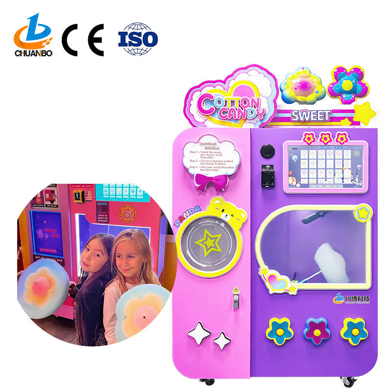 Factory Direct Sell Best Commercial Vending Machine Cotton Candy Machines New Model Cotton Candy Machine for Sale