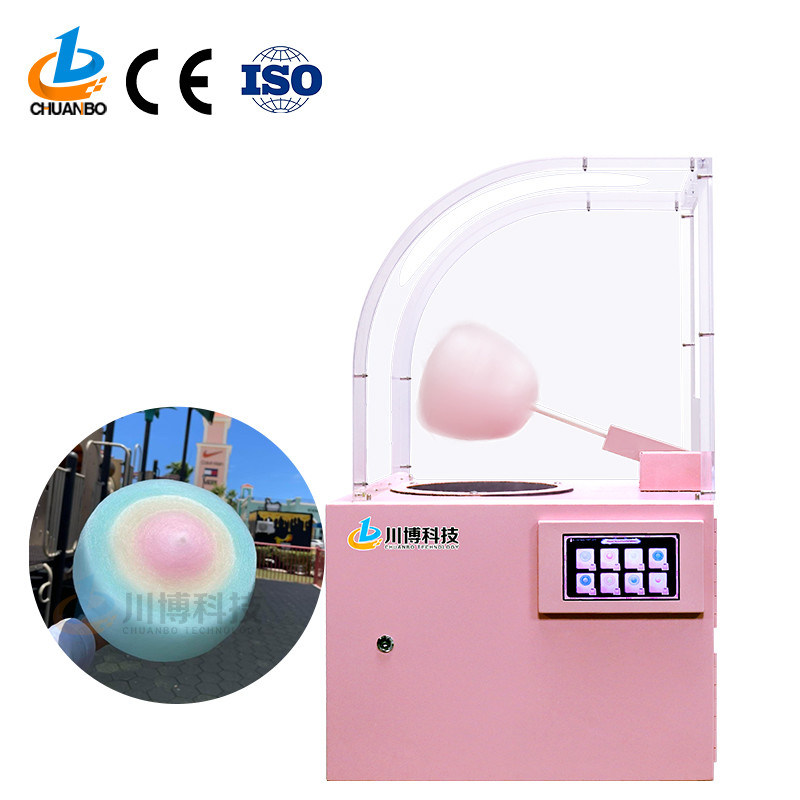 CB218 Mini Cotton Candy Machine Semi Automatic Manufacture Cotton and Candy Machine