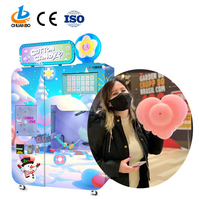 New Design Professional Commercial Automatic Cotton Candy Machine for Small Business